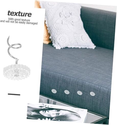 LIFKOME 200 قطعة دبابيس التنجيد دوامة دفع دبابيس المفروشات تويست المسامير Bedskirt دبابيس النسيج دبابيس للأغطية والتنانير السرير in Saudi Arabia