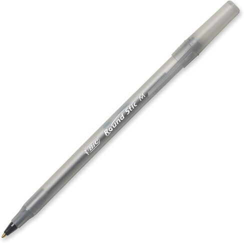 منتجات BIC - BIC - قلم حبر جاف برأس مستدير للغاية، حبر أسود، متوسط، دستة - يُباع كدرزة واحدة - قلم حبر جاف فائق النعومة وخفيف الوزن. - تتميز بتقنية نظام الحبر الحصرية من BIC، وتمنحك شعورًا سهل الانزلاق بالنعومة.TM - مطاط محيطي in Saudi Arabia