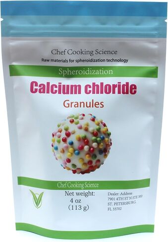 Calcium Chloride 4 oz | Molecular Gastronomy - Spherulizer in Saudi Arabia