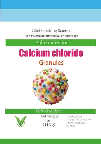Calcium Chloride 4 oz | Molecular Gastronomy - Spherulizer in Saudi Arabia