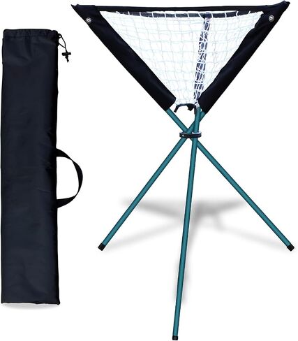 Baseball Ball Caddy Stand - Portable Batting Practice Ball Caddy Removable Ball Stand Holds Foldable Ball Caddy Bundle Equipment for Variety Training Drills Green in Saudi Arabia