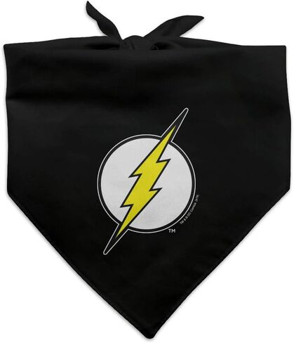 GRAPHICS & MORE The Flash Lightning Bolt Logo Dog Pet Bandana in Saudi Arabia
