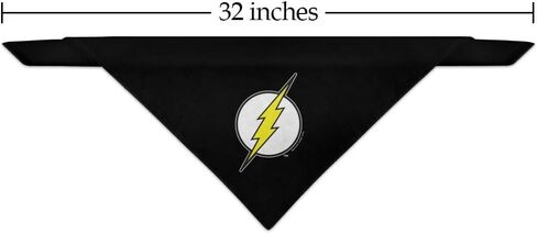 GRAPHICS & MORE The Flash Lightning Bolt Logo Dog Pet Bandana in Saudi Arabia