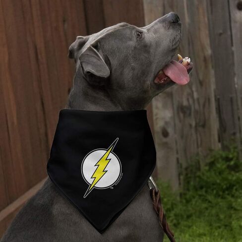 GRAPHICS & MORE The Flash Lightning Bolt Logo Dog Pet Bandana in Saudi Arabia