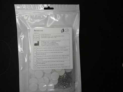 100 Pack Ceiling Hooks Adhesive Removable Transparent Wall Hanger with Hooks, 0.79" Small Disc Sticky Ceiling Hooks for Festival Wedding Halloween Christmas Party Decor in Kuwait