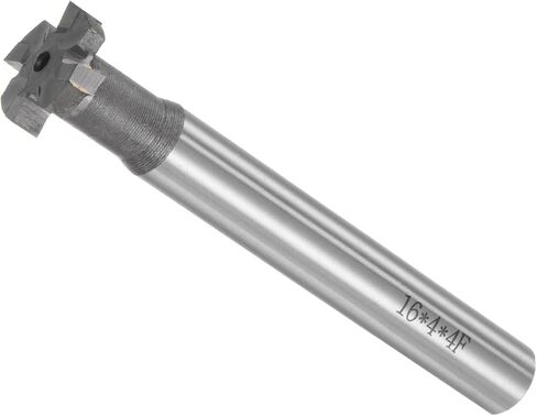 T-Slot Milling Cutters, 4 Flutes 0.6" Cutting Dia 0.16" Depth, Straight Tungsten Carbide Tip T-Slot End Mill - (Applications: for Copper Milling) in Saudi Arabia