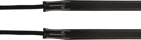 Exion Rope and Leather 6/8 Wide Draw Rein and 2m Long with Buckle Guard Handle and Quick Snap | Premium Equestrian Training Draw Rein for Horses in Kuwait