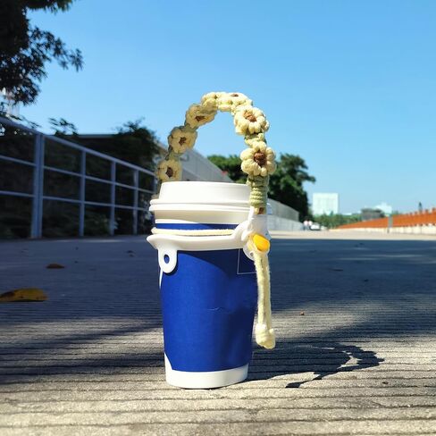 Water Bottle Handle,Hand-Woven Flower Paracord Handle for Water Bottle,Fits Wide Mouth Water Bottles(Green) in Saudi Arabia