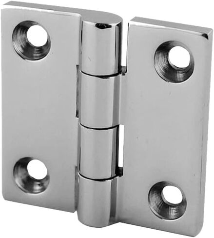 Marine Grade CAST Solid Heavy Duty Stainless Steel 316 Mirror Polished Butt Hinges 1.5IN(38MM) x 1.5IN(38MM) for Boat, RVs in Saudi Arabia