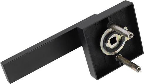 Probrico Matte Black Dummy Door Levers Interior Door Handles, Heavy Duty Levers for Closet, Non-Turning Reversible Levers for Left Right Handed Doors,10 Pack(Contractor Pack) in Saudi Arabia