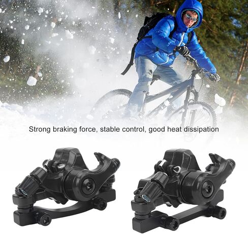Disc Brake,2 PCS Aluminum Alloy Mountain Bike Brake Kit Cable Puller Replacement Parts for Electric Scooter Bike in Saudi Arabia