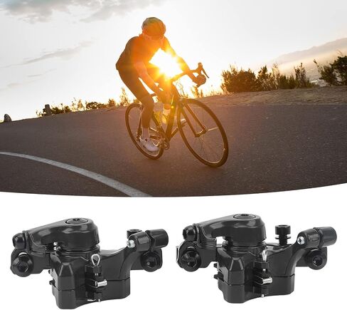Disc Brake,2 PCS Aluminum Alloy Mountain Bike Brake Kit Cable Puller Replacement Parts for Electric Scooter Bike in Saudi Arabia