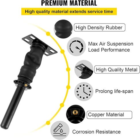 ممتص صدمات الكابينة الخلفية Vevor يناسب International Prostar Pro 2008-2017 3595977C96 3595977C95 صدمات هواء الكابينة يخفف اهتزاز القيادة (مفرد): السيارات in Kuwait