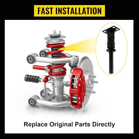 ممتص صدمات الكابينة الخلفية Vevor يناسب International Prostar Pro 2008-2017 3595977C96 3595977C95 صدمات هواء الكابينة يخفف اهتزاز القيادة (مفرد): السيارات in Kuwait