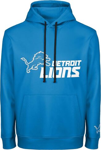 FOCO NFL Men's Official Sideline Primary Logo Performance Pullover Hoodie Sweatshirt in Saudi Arabia