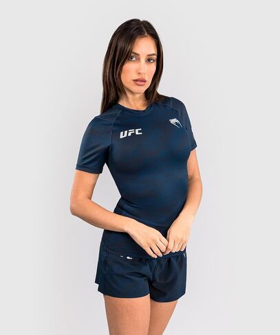 Venum UFC Fusion Fight Week Women's Performance Short Sleeve Rashguard in Saudi Arabia