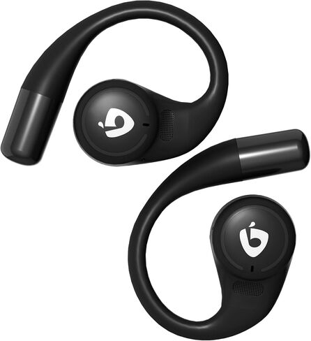 Open Ear Headphones Lightweight Wireless Bluetooth Headphones 55H Playtime Open Ear Earbuds Bluetooth 5.3 Touch Control Air Conduction IPX7 Waterproof Headphones for Workouts Running in Saudi Arabia
