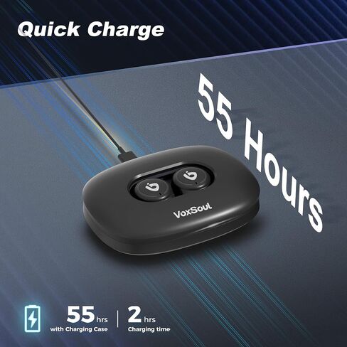 Open Ear Headphones Lightweight Wireless Bluetooth Headphones 55H Playtime Open Ear Earbuds Bluetooth 5.3 Touch Control Air Conduction IPX7 Waterproof Headphones for Workouts Running in Saudi Arabia