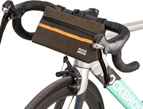 ROCKBROS Bike Handlebar Bag Front Bike Bag 1.3L Storage Bicycle Front Bag Quick Release Road Mountain Bike Bag Handlebar Cycling Accessories in Saudi Arabia