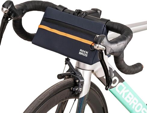 ROCKBROS Bike Handlebar Bag Front Bike Bag 1.3L Storage Bicycle Front Bag Quick Release Road Mountain Bike Bag Handlebar Cycling Accessories in Saudi Arabia