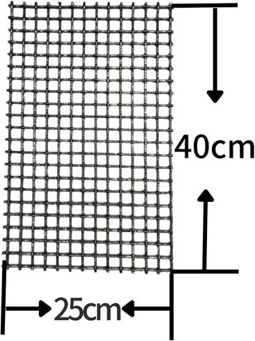 Ember Retainer for Fireplace Grates 15.7 x 9.8 inch，Heavy Duty Mesh Screen Wire mesh for Fireplace Grills Drain grates, Vent Protection, pet Cages, Machine Guarding and Other DIY Projects in Kuwait