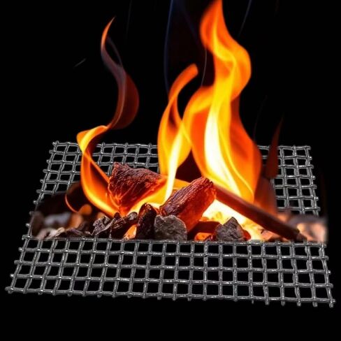 Ember Retainer for Fireplace Grates 15.7 x 9.8 inch，Heavy Duty Mesh Screen Wire mesh for Fireplace Grills Drain grates, Vent Protection, pet Cages, Machine Guarding and Other DIY Projects in Kuwait