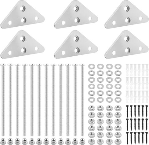 6 عبوات من حامل لوح التزلج على الحائط، حامل حائط لوح التزلج من الألومنيوم مع فتحات لولبية، رفوف عرض سطح لوح التزلج العائمة لعرض وتخزين سطح لوح التزلج in Kuwait