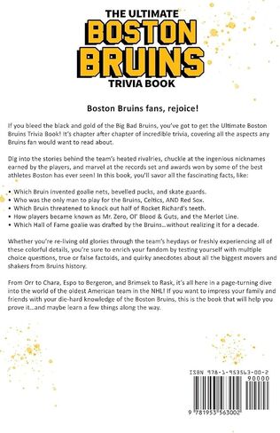 The Ultimate Boston Bruins Trivia Book: A Collection of Amazing Trivia Quizzes and Fun Facts for Die-Hard Bruins Fans! in Saudi Arabia