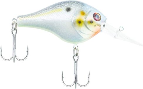 Berkley Flicker Shad Shallow Fishing Lure, Blue Smelt, 2/7 oz, 2 3/4in | 7cm Crankbaits, Size, Profile and Dive Depth Imitates Real Shad, Equipped with Fusion19 Hook in Saudi Arabia