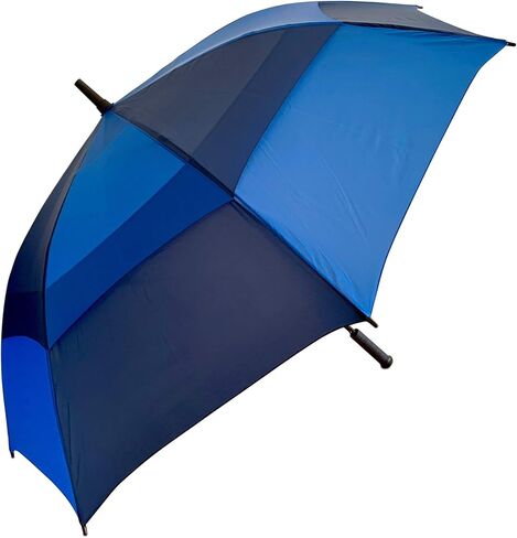 Procella 62 Inch Golf Umbrella Extra Large Automatic Open Windproof Waterproof Double Canopy Oversize Vented Stick Umbrellas for Rain - Best Golf Gifts for Men and Women in Saudi Arabia