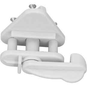 BORDSTRACT 2 Set Pontoon Boat Gate Latch Kit, Replacement Door Latches Square Frame Replacement Door Latches for 1 to 1.25in Hinged Doors on Yachts RVs