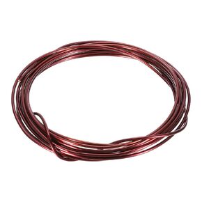 MECCANIXITY 2.5mm Magnet Wire 13ft(4m) Enameled Copper Wire Enameled Magnet Winding Wire Coil 200g 130℃ for Transformers Inductors