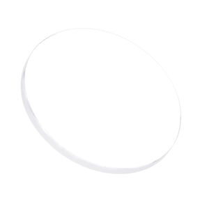 Watch Glass Crystal Lens, 22mm Diameter 0.8mm Thick, Round Flat Mineral Ultra-Clear Watch Glass Replacements - (Applications: for Watchmaker DIY Repairs)