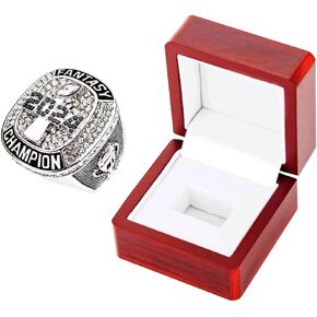 2024 Fantasy Football Championship Ring Award Prize Trophy Sports Winner FFL Champion Ring
