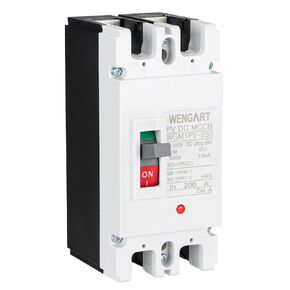MCCB Circuit Breaker WGM1PV-250,DC500V 200Amp Solar DC Circuit Breaker,2P DC Circuit Breaker for Solar Systems and Other DC Applications