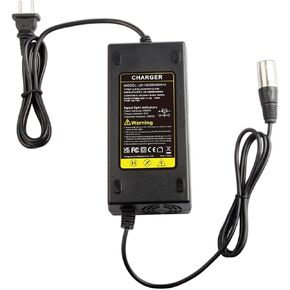 New 24V 5A Battery Charger for Electric Bike, Wheelchair, Mobility EA1065, S150 180 X-CEL, Jazzy 1107,1121, 1121 HD, 614, 614 HD Smart Automatic with 3-Pin Male XLR Connector