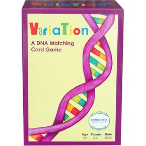 Variation – A DNA Matching Card Game – Ages 8+, 2-4 Players, STEM Learning Game About Genetics, Multiple Ways to Play, Fun for Kids, Teens, Families, and Teachers