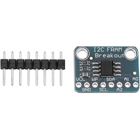 Fram Breakout, 32KB I2C Non-Volatile Fram Breakout Board, Read and Written Instantaneously,for Low Power Data Loggers and Buffering Data