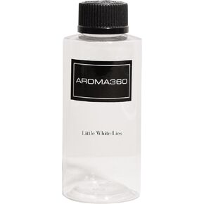 Aroma360 | Little White Lies Oil Blend | Hotel Inspired Luxury Essential Oil Diffuser | Aromatherapy Scent Diffuser Oil | White Tea, Thyme and Vetiver 6.7 fl oz, 200 mL
