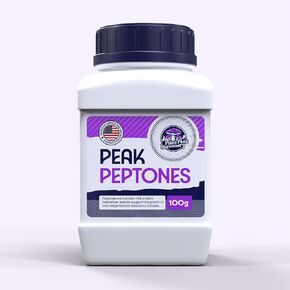 Nitrogen-Rich Mycology Peptones, Power-Packed Baterialogical Peak Peptones for Cultures, 100 Grams, Veteran-Owned Company