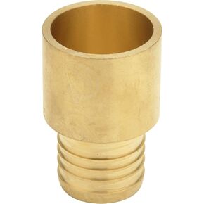 ZURN PEX QQ675CX محول العرق الذكوري المجعد، قطر صغير، 3/4 بوصة عرق ذكر × 3/4 بوصة بارب، نحاس (عبوة من 50) in Kuwait