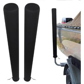Boat Trailer Guide Pole Cover, 2 Pcs Neoprene Heavy Duty Marine Trailer Guide Protective Cover for Jet Ski Boat Sailboat Trailer