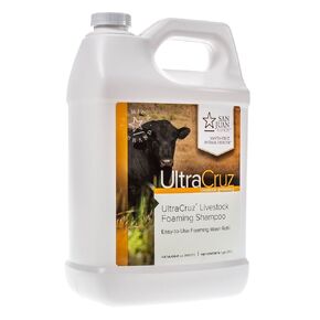 UltraCruz Livestock Foaming Shampoo, 1 Gallon Refill