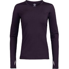 Hot Chillys Women's Micro-Elite Chamois UPF 30 Sun Protection 4-Way Stretch Thermal Long Sleeve Crewneck Base Layer Top in Kuwait