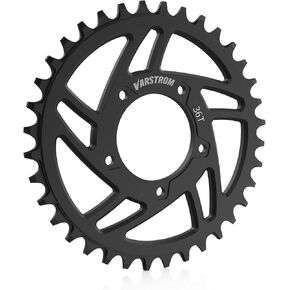 Chainring for BAFANG Mid Motor:36T 42T Sprocket for BBS02B BBS01B Mid Drive Kit,Black Aluminum Alloy Chain Wheel for BAFANG 250W/500W/750W Electric Bike Conversion Kits