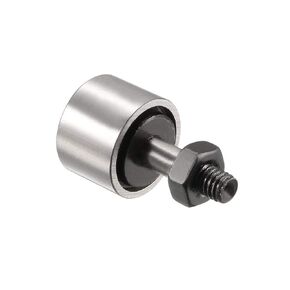 uxcell CF3 Cam Follower KR10 Needle Roller Bearing, 10mm Roller Diameter, 8mm Roller Width, M3 Standard Stud