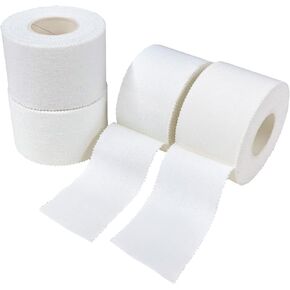 Athletic Tape - White Sport Tape - Easy Tear, Strong, No Sticky Reduce Wrist Ankle Tape for Athlete & Medical Trainers