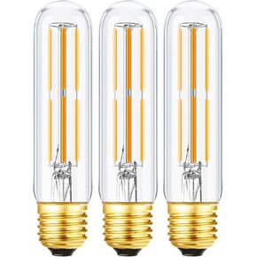 Leools 12V LED Bulb 6W 600Lm - E26/E27 Base - 12-24V AC/DC - Ideal for Off-Grid Solar Battery Systems, RVs, Marine Lighting - Energy Saving 60W Equivalent - Soft White 3000K,3 Pack