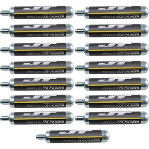 JT Paintball Pre-Filled 90 Gram Co2 Cartridge - 15 Pack