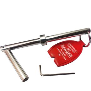 Elevator Door Key 2-Section Double Drop Key Emergency Key Bedroom Door Key (1)